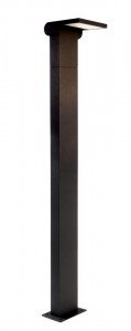Pollarivalaisin Deko-Light antrasiitti 10W 700lm IP54 3000K lämmin valkoinen