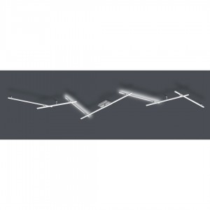 Ceiling light Trio Lighting INDIRA white 28W 3500lm IP20 830