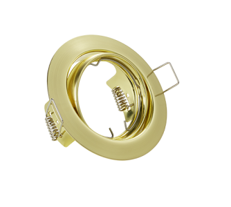 LED downlight Trio Lighting Jura golden round IP20