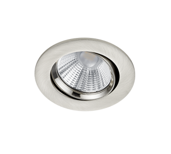 Süvisvalgusti Trio Lighting Pamir nikkel ümar 5,5W 345lm 36° IP23 3000K soe valge
