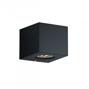 Fassaadivalgusti Trio Lighting Cordoba LED must 4W 400lm IP44 3000K soe valge