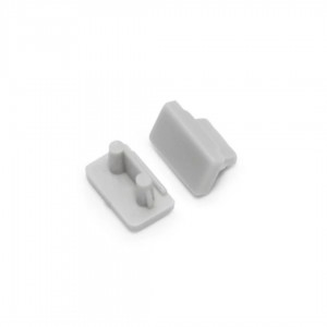 End cup TOPMET SLIM8 gray