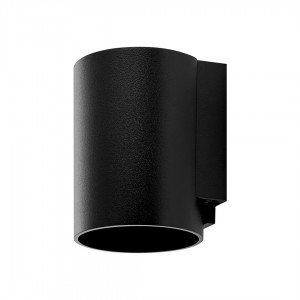 LED Seinavalgusti MUG 1x must 230V GU10 IP65