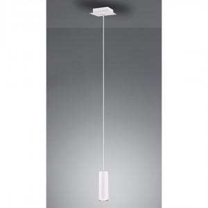 Pendant lamp Trio Lighting Marley white GU10 IP20