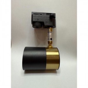 Siinivalgusti Track 1F must / kuldne 230V GU10 IP20