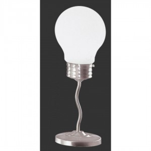 Table lamp Trio Lighting Edison II nickel E27 IP20
