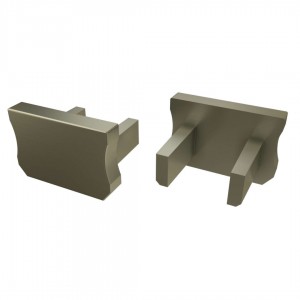 End cup LUMINES Type X without hole inox