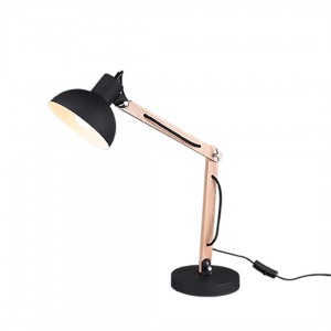 Table lamp Trio Lighting Kimi black 230V E27 IP20