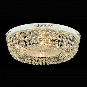 Chandelier Garda 4 x 14E white / golden E14 IP20