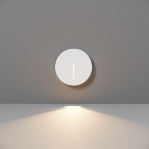 Встраиваемый фасадный светильник Maytoni Lock белый 100-240V 3W 10lm 30° IP54 830