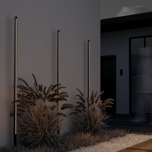 Bollard light Maytoni Pole graphite 24W 1200lm 120° IP65 830