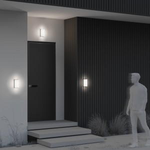 Фасадный светильник Maytoni Badd графит 10W 700lm 148° IP54 830