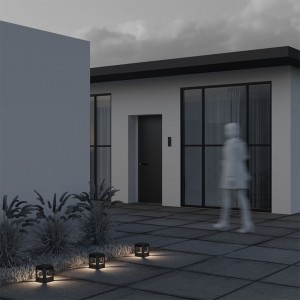 Bollard light Maytoni Royal Mile gray 13W 330lm 270° IP65 830