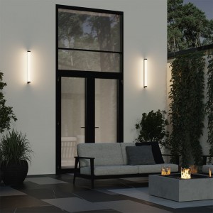 Facade luminaire Maytoni Rounge black 16W 800lm 130° IP54 830