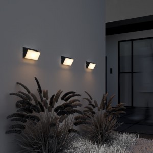 Julkisivuvalaisin Maytoni Brick grafiitti 10W 1100lm 109° IP54 830