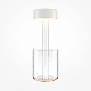 Rechargeable table lamp Maytoni AI Collaboration white 3W 120lm CRI80 120° IP20 DIMMABLE 2200K, 3000K, 4000K 3CCT