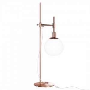 Table lamp Maytoni Erich brass / white 40W E14 IP20