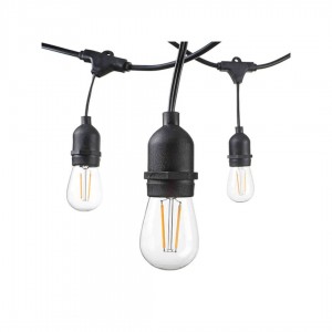 Lambikett rippuvate pesadega 15X E27 230V E27 IP65