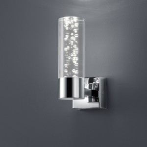 Seinavalgusti Trio Lighting Bolsa kroom 3.1W IP44 830