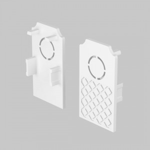 Power track Otsakorgid 2 tk white 48V