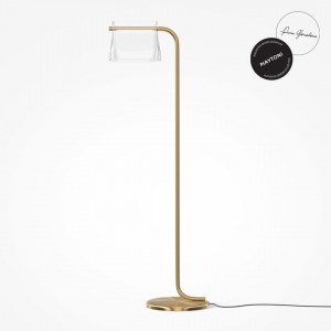 Floor lamp Maytoni Cabaret brass 8W 850lm 120° IP20 830