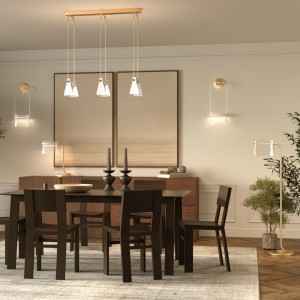 Pendant lamp Maytoni Cabaret brass 8W 850lm 120° IP20 830