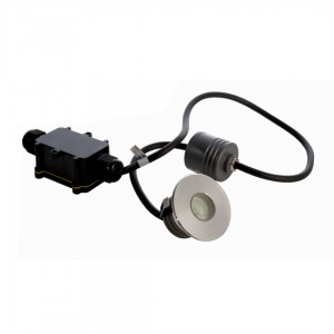 Ground light Deko-Light Peacock silver round 2W 150lm IP67 830