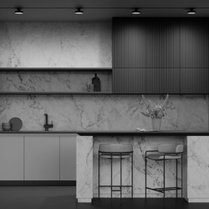 1-faasiline siinivalgusti Maytoni Unity Zon must 230V 12W 840lm 110° IP20