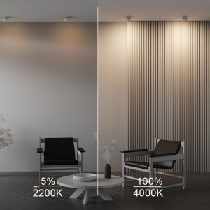 Spotvalgusti Maytoni Onda valge ümar 12W CRI90 120° IP20 TRIAC 2200K, 3000K, 4000K 3CCT