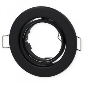 Valgusti raam Deko-Light Tilt must ümar