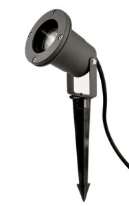 Garden light Deko-Light Spiky black GU10 IP65