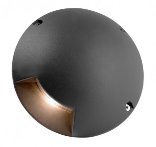 Süvistatav fassaadivalgusti Deko-Light Helios I tumehall 2.5W 34lm IP67 830