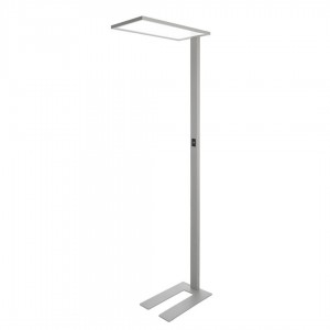 Põrandavalgusti Deko-Light Office One Transparent hõbedane 55W 6245lm CRI80 IP20 Sensor Dim