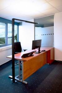 Põrandavalgusti Deko-Light Office Three Standard Motion hall 80W 10100lm CRI95 IP20 Sensor Dim