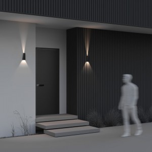 Fassaadivalgusti Maytoni Times Square must 6W 100lm 120° IP54 832