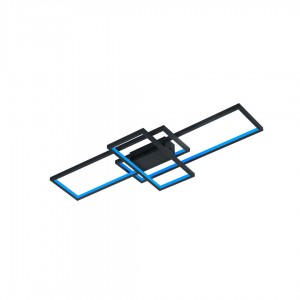 Laevalgusti Trio Lighting Thiago must 36W 3000lm IP20