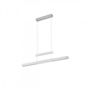 Rippvalgusti Trio Lighting Trajan nikkel 45W 5300lm CRI80 IP20 2700K-5000K WARM TO COLD