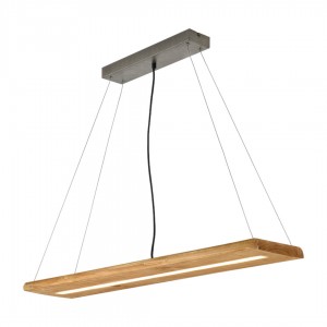 Rippvalgusti Trio Lighting Brad puit 27W 3000lm IP20 switch dimmeriga. 3000K soe valge