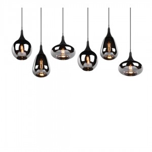 Rippvalgusti Trio Lighting Lumina 6 must E14 IP20