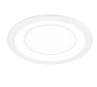 Recessed light Trio Lighting Core white 10W 1040lm IP20 3000K warm white