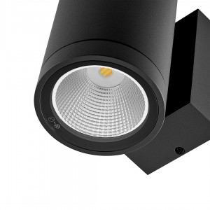 Julkisivuvalaisin Deko-Light Shoreline Pro Round DIM antrasiitti 12W 1000lm CRI92 IP65 TRIAC 3000K, 4000K 2CCT