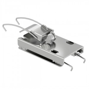 Tarvik Kiir-ühenduse sirge liite tarvikud hõbedane