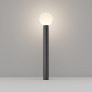 Опорный светильник Maytoni Bold черный E27 IP54