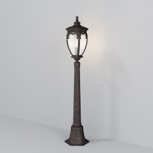 Опорный светильник Maytoni Fleur античная бронза 60W E27 IP44