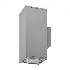 Фасадный светильник Deko-Light Shoreline Pro Square Up+Down DIM светло-серый 31.5W 3400lm CRI90 IP65 TRIAC 3000K, 4000K 2CCT