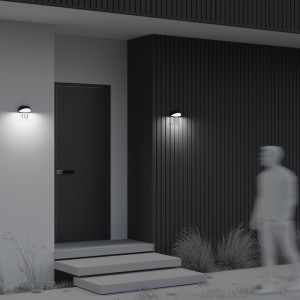 Fassaadivalgusti Maytoni Gloss  numbriga grafiit 7W 500lm 108° IP65 830