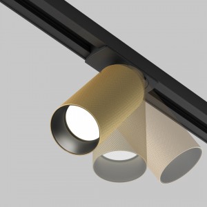 1-vaiheinen kiskovalaisin Maytoni Unity Artisan musta / kultainen 230V GU10 IP20