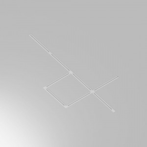 Токопроводящая шина Maytoni Unity 1F 1m белый 230V