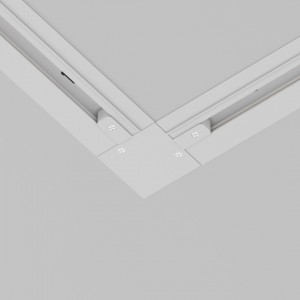 Virtakisko Maytoni 1-phase L-connector valkoinen