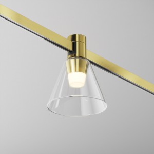 Track light Maytoni Flarity brass 24V 3W 60lm 120° IP20 927